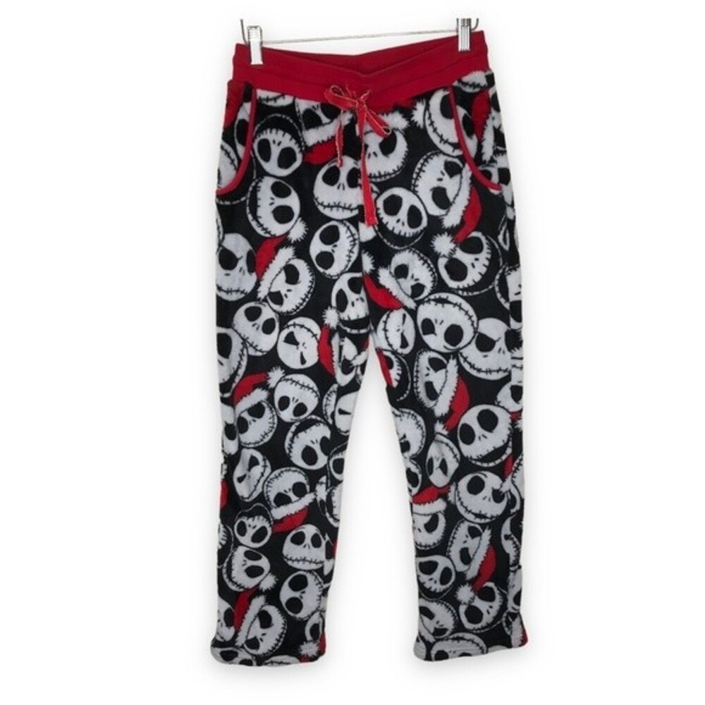 Disney Nightmare Before Christmas Jack Skellington Sueded Fleece Women's Small